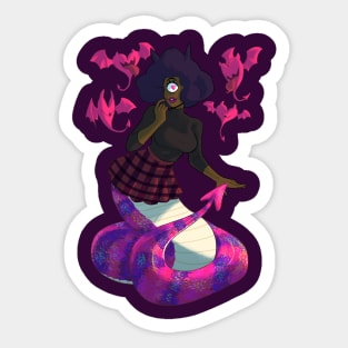 Cyclops Heart Eyes Sticker